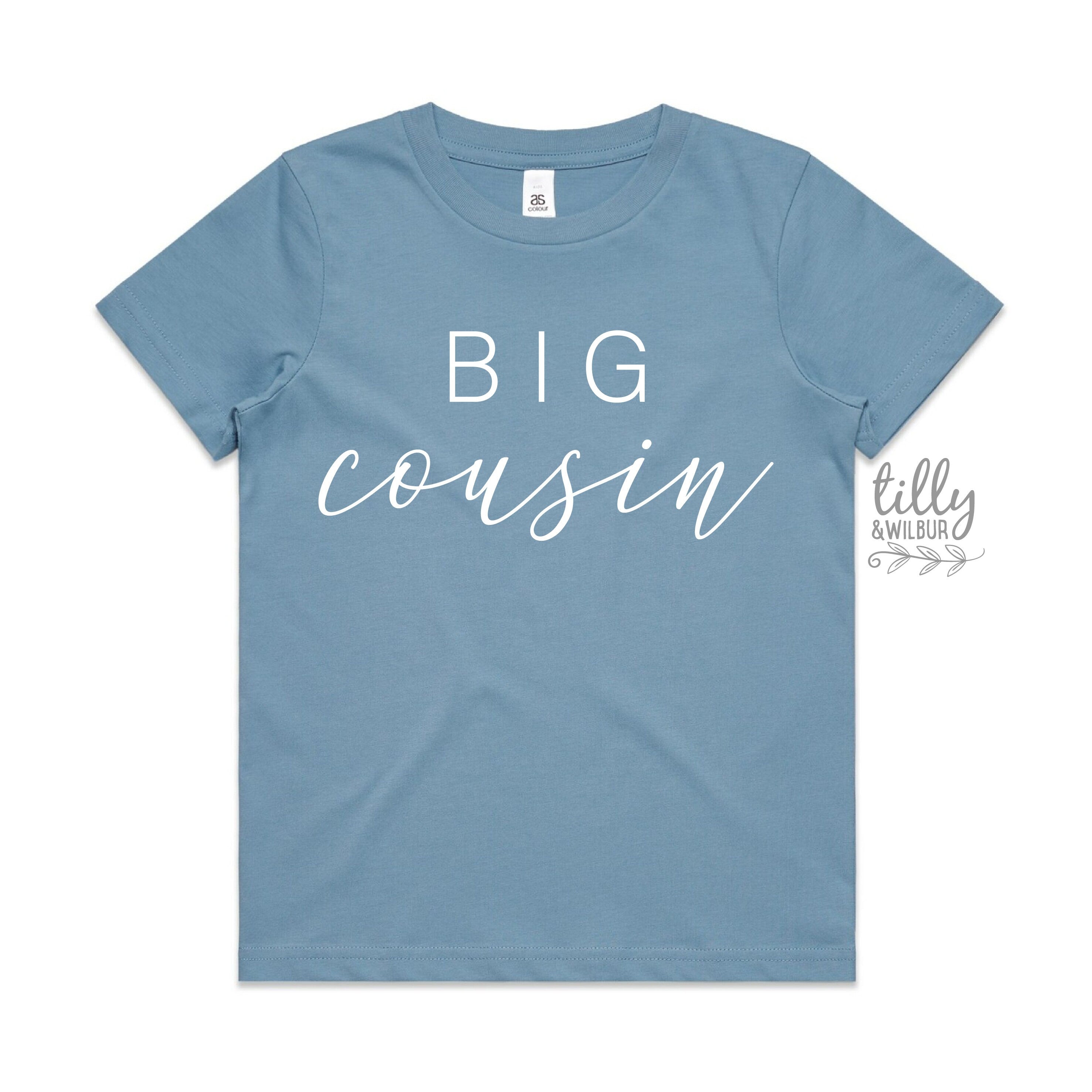 Big Cousin T-Shirt - Comfortable Cotton Graphic Tee for Men & Women - Perfect for Family Reunions, Birthday Gifts & Casual Wear