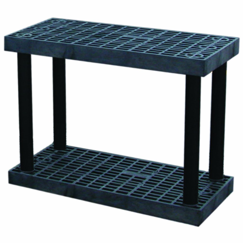 DURASHELF® 2-Tier Metal Shelf Unit 36