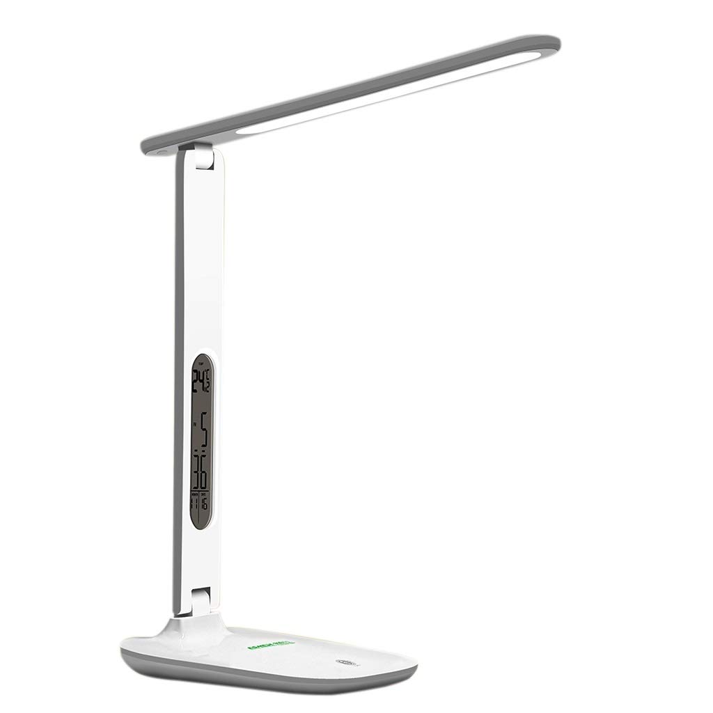 IAOHUO LED Desk Lamp with Eye Protection - Foldable Rechargeable Table Lamp for Study, Reading & Bedroom - Perfect for Students, Dormitory, Bedside & Office Use