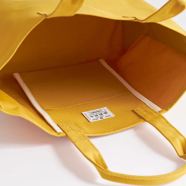 Premium Japanese Kurashiki Hampu Canvas Tote Bag - Khaki Gray - Durable & Stylish Eco-Friendly Shopper for Work, Travel & Daily Use