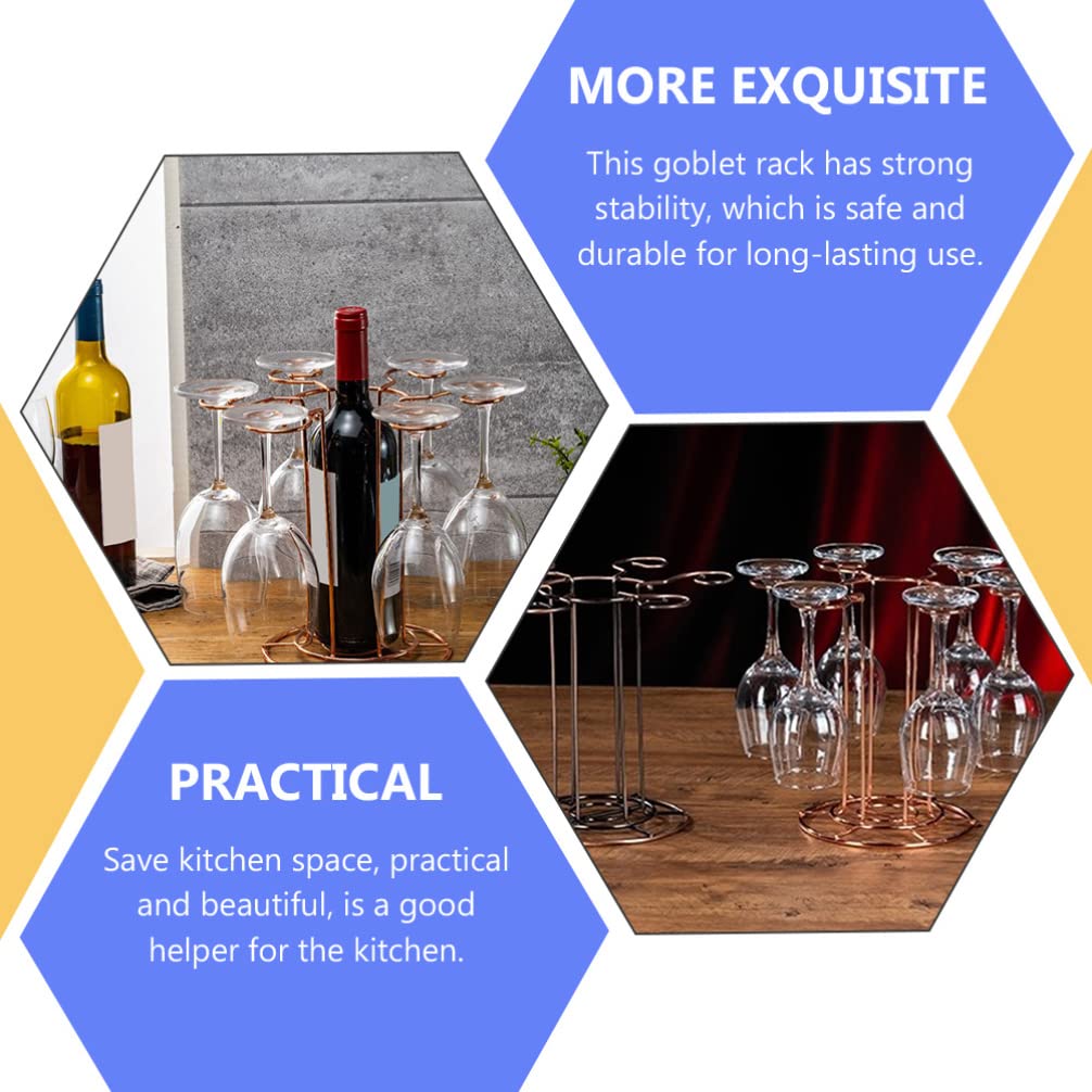 Premium Wine Glass Holder & Stemware Rack - Elegant Barware Organizer for Red Wine, Champagne & Cocktail Glasses - Perfect for Home Bars, Restaurants & Kitchen Storage