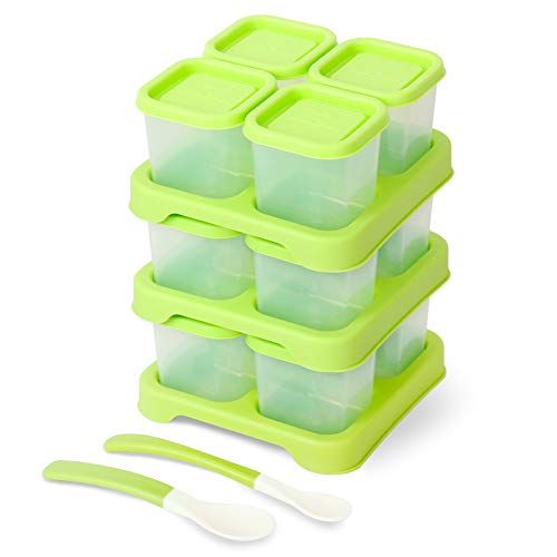 [Pack of 12] Green Lid - 4 Ounce (120ml) Each
