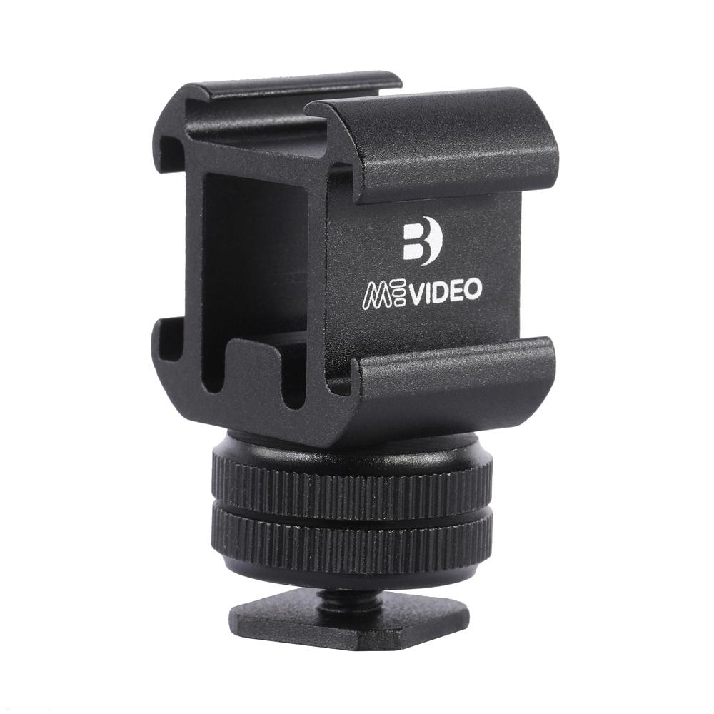 Benro MeVideo Cold Shoe Mount for DSLR Camera - Perfect for Live Streaming, Vlogging & Photography Accessories (Ideal for YouTube, TikTok & Facebook Live)
