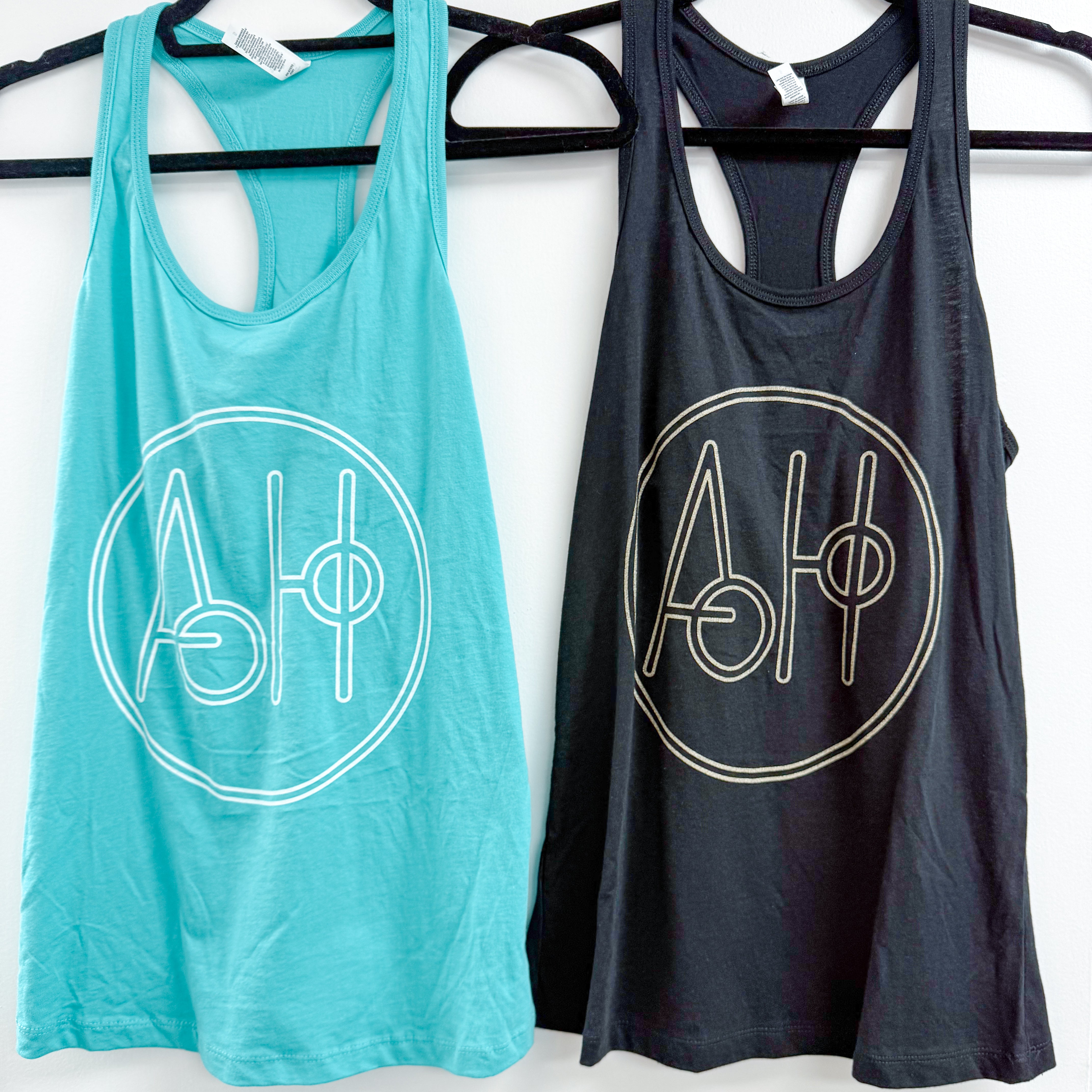 AH Logo Tank Top for Women - Comfortable Cotton Sleeveless Shirt - Casual Summer Wear, Gym, Beach, and Outdoor Activities