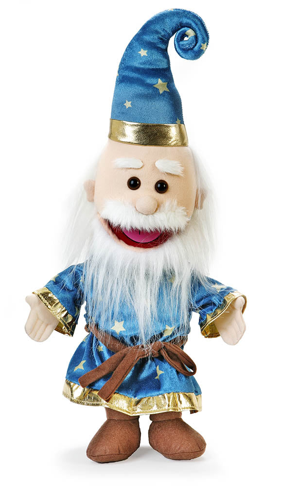 Malvin the Wizard 14.2 Inch Small Hand Puppet for Kids - Interactive Storytelling Toy (Code 26) | Perfect for Classroom Activities, Birthday Gifts & Imaginative Play