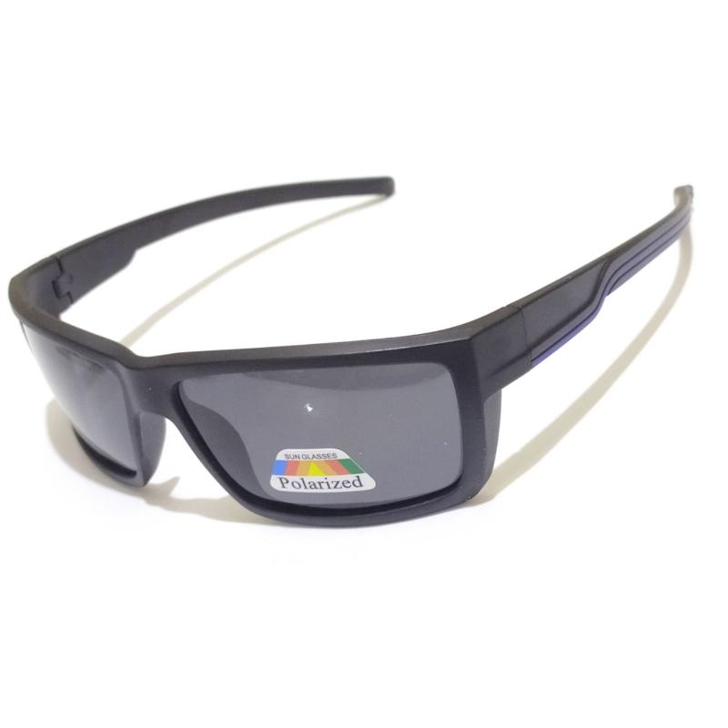 EYESafety Matt Black Polarized Sunglasses for Men & Women - UV Protection, Anti-Glare Cycling, Driving & Outdoor Sports Sunglasses - Perfect for Running, Fishing, Hiking & Beach Activities