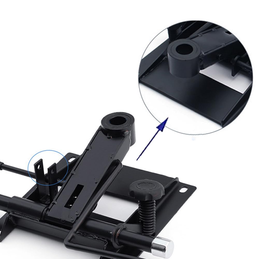 Ergonomic Office Chair Tilt Control Mechanism - Adjustable 8.8x8.7 Inch Chair Tilt Control with Heavy Duty Casters | Replacement Part for Office Chairs | Perfect for Home Office, Conference Rooms & Workspaces
