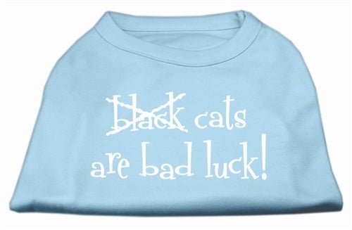 Unisex Black Cats are Bad Luck Graphic T-Shirts - Multiple Colors & Sizes - Perfect for Halloween, Parties & Casual Wear