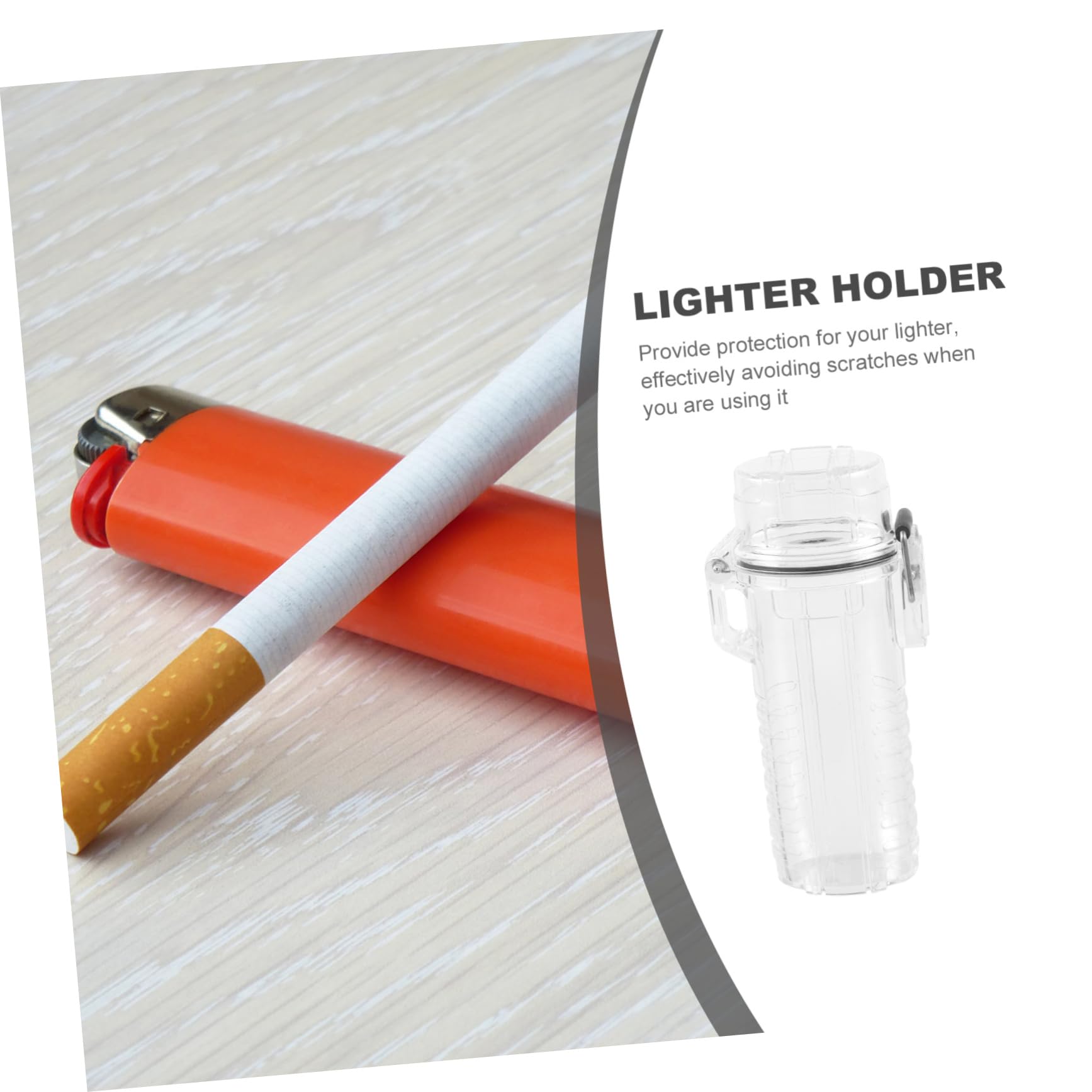 Electric Lighter Case - Protective Sleeve for Travel & Outdoor Use