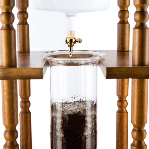 Premium Yama Cold Drip Coffee Maker - 25 Cup Glass Tower Brewer for Iced Coffee & Cold Brew - Perfect for Home, Office & Cafe Use