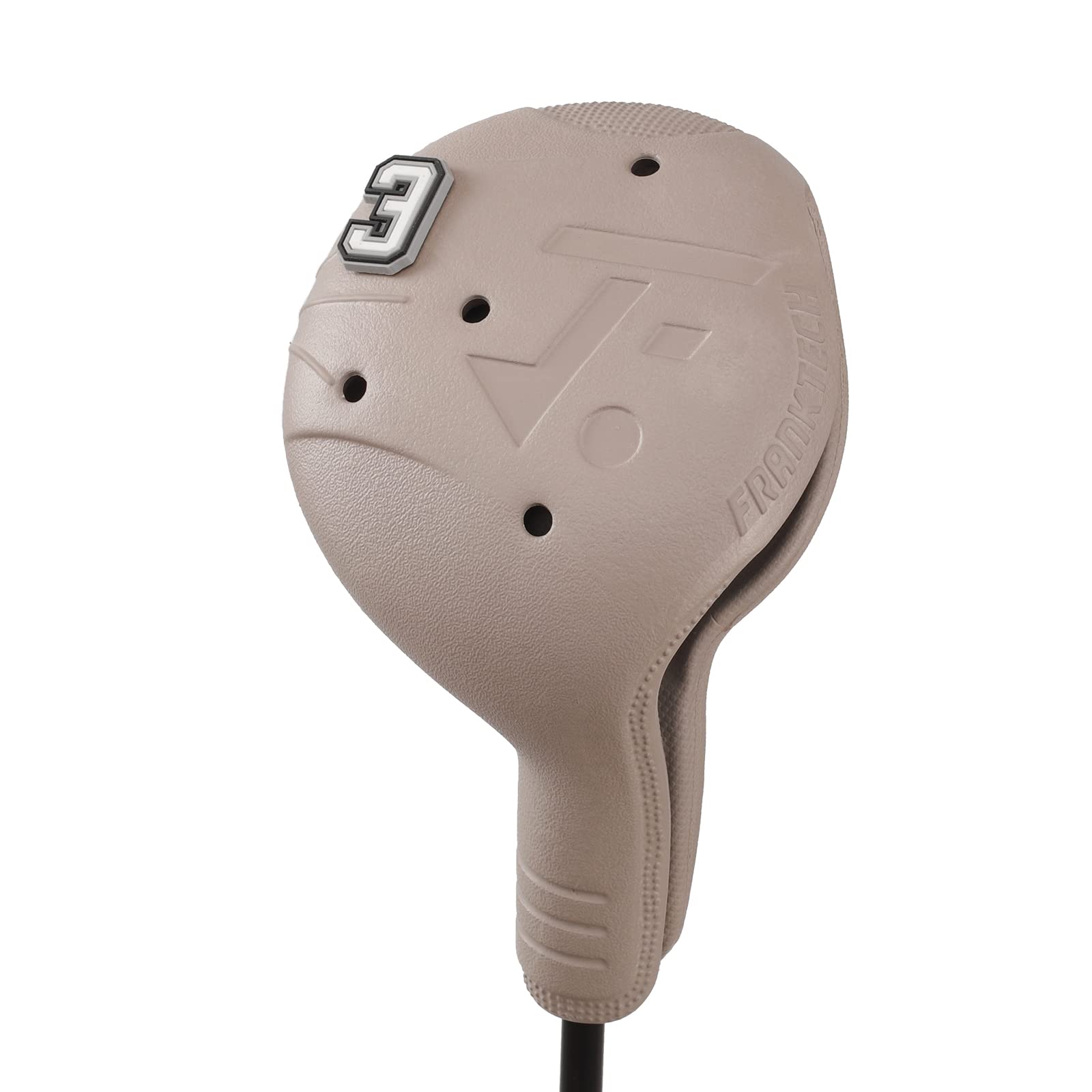 Premium Golf Head Covers Set - Durable EVA Plastic Driver & Fairway Wood Club Protectors with Decorative Pins | Universal Fit for Right-Handed Golfers | Easy On/Off & Machine Washable | Perfect for Course Play & Club Protection During Travel