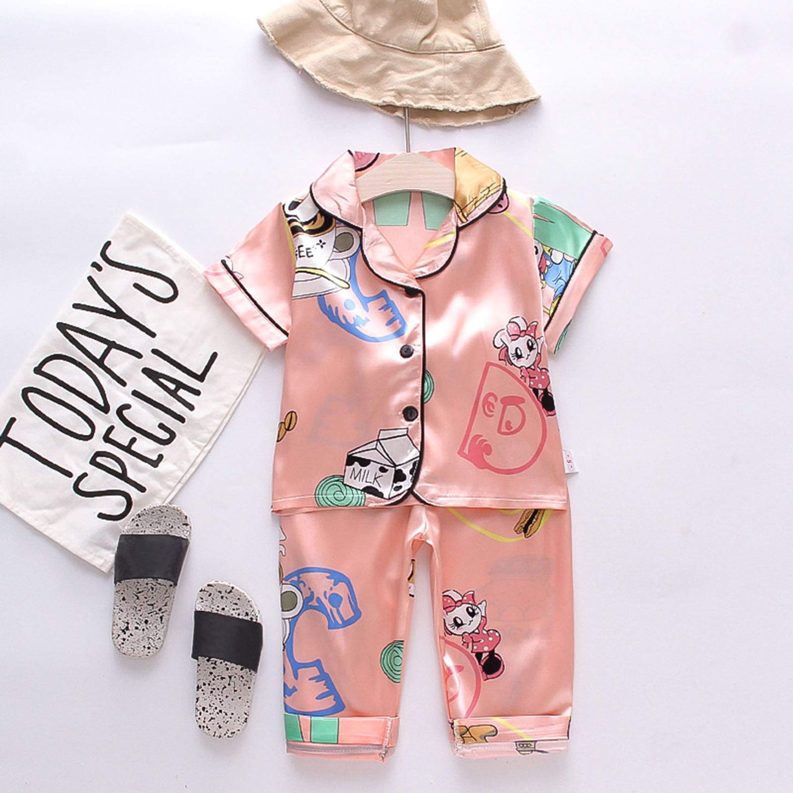 2PC Baby Girl & Boy Clothes Set | Cute Toddler Outfits for 3 Year Olds | Perfect for Playdates, Photos & Everyday Wear