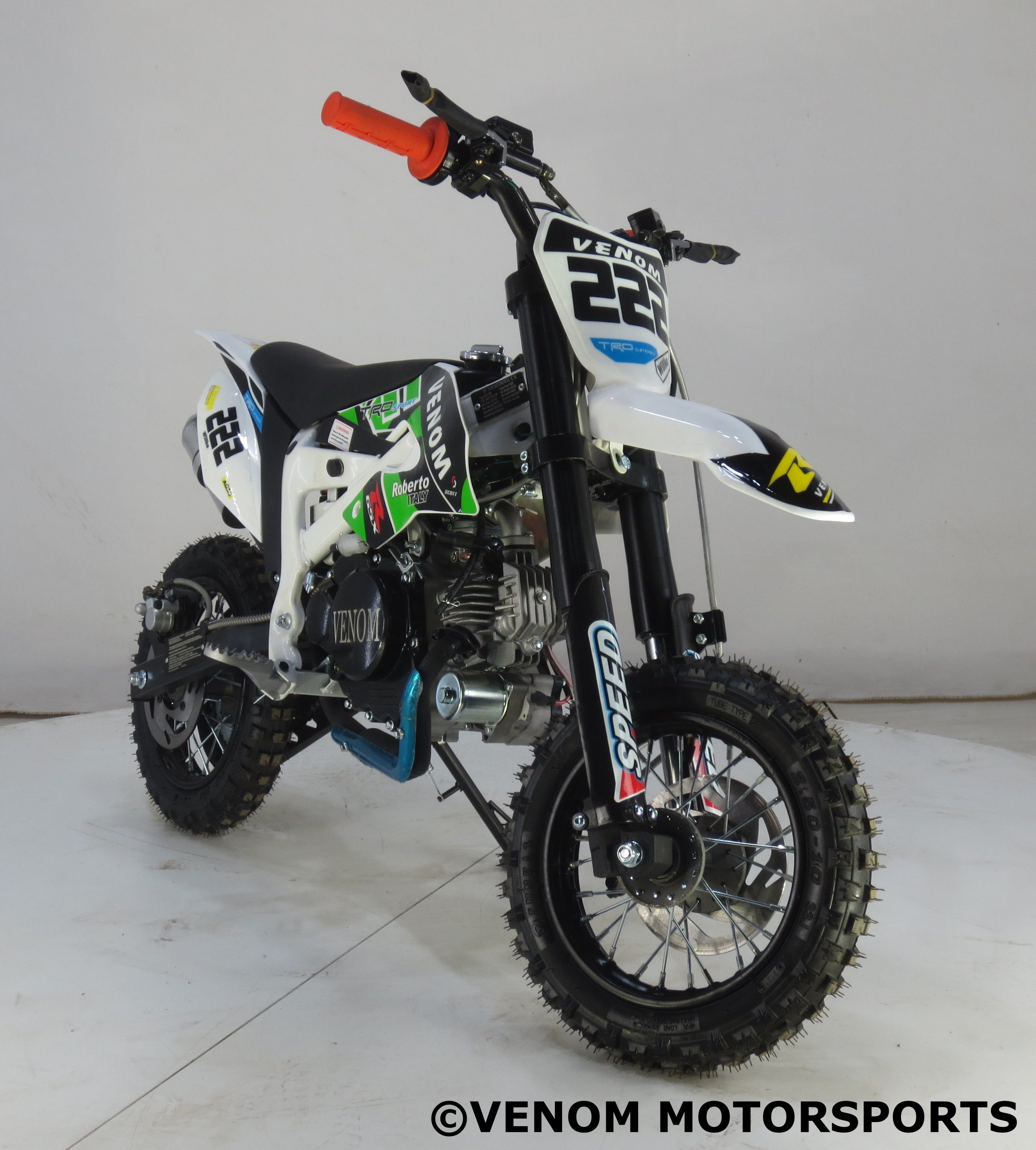 Venom Syxmoto 60cc Automatic Dirt Bike - Tearoff Motocross Off-Road Motorcycle for Adults & Teens | PAD60 1 | Perfect for Trail Riding, Motocross Racing & Off-Road Adventures