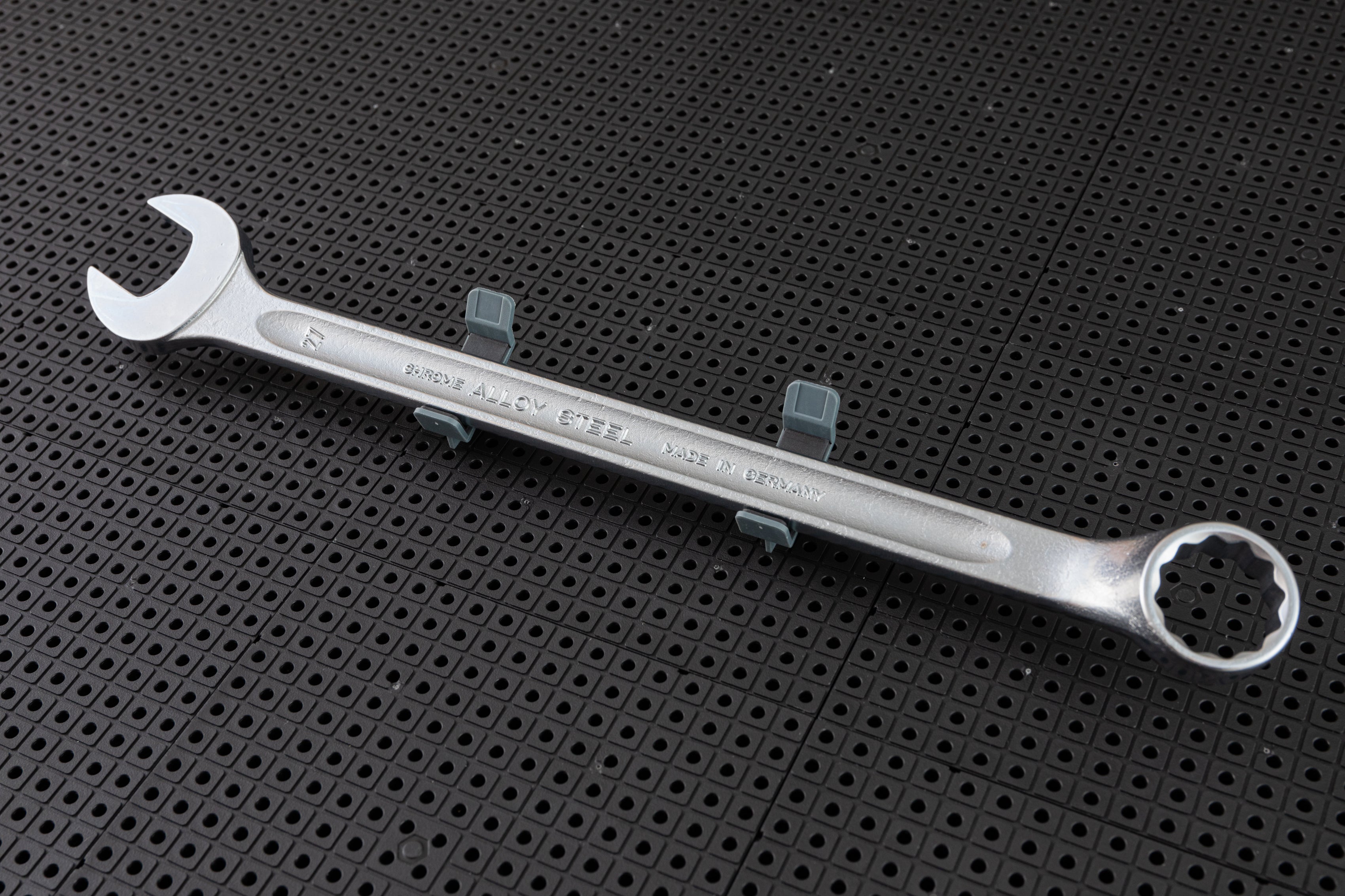 Tool Grid Wrench Holder - Heavy Duty Organizer for Mechanics & DIY - Perfect for Garage, Workshop & Toolbox Organization