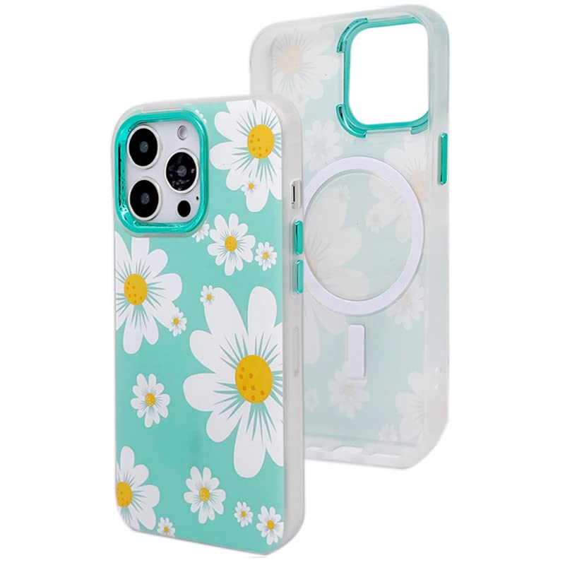 Green Daisy Floral
