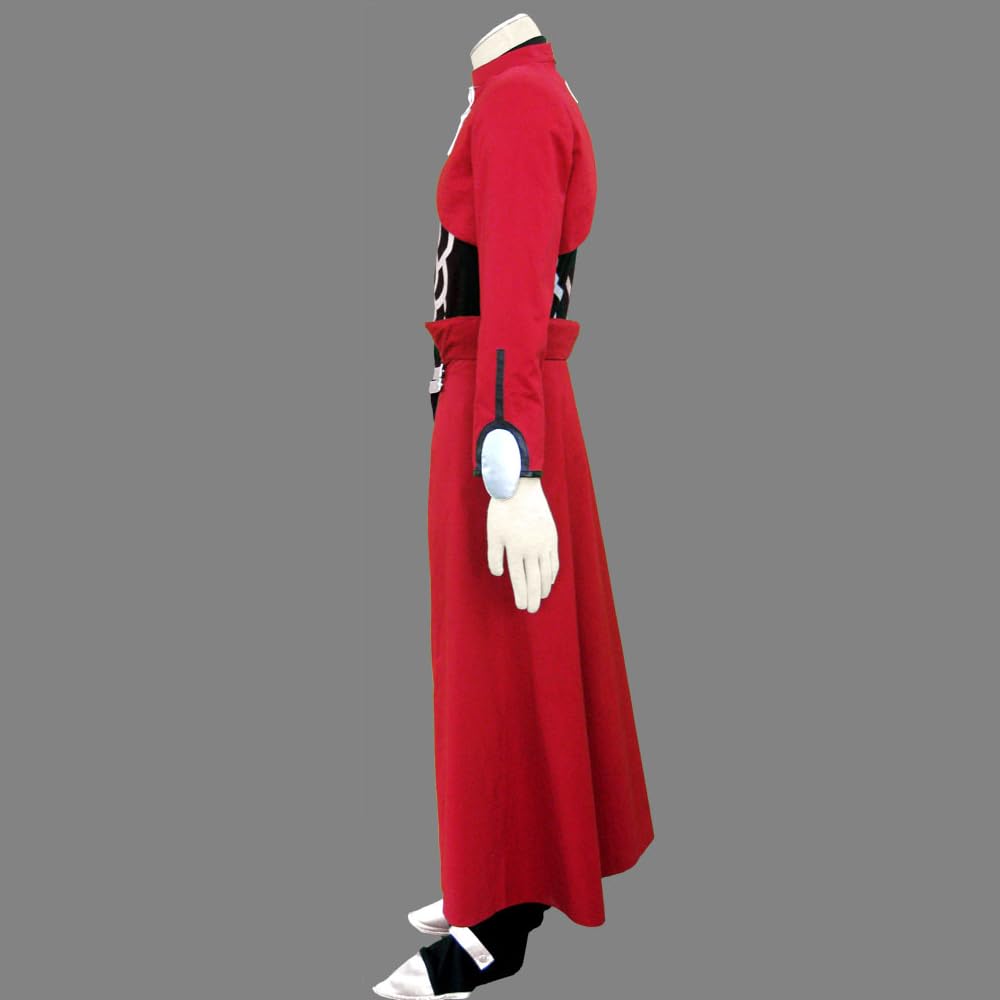 Fate Stay Night Archer Shirou Emiya Red Halloween Cosplay Costume for Men - XXL Size | Anime Convention Outfit, Halloween Party Costume, Cosplay Event Dress Up