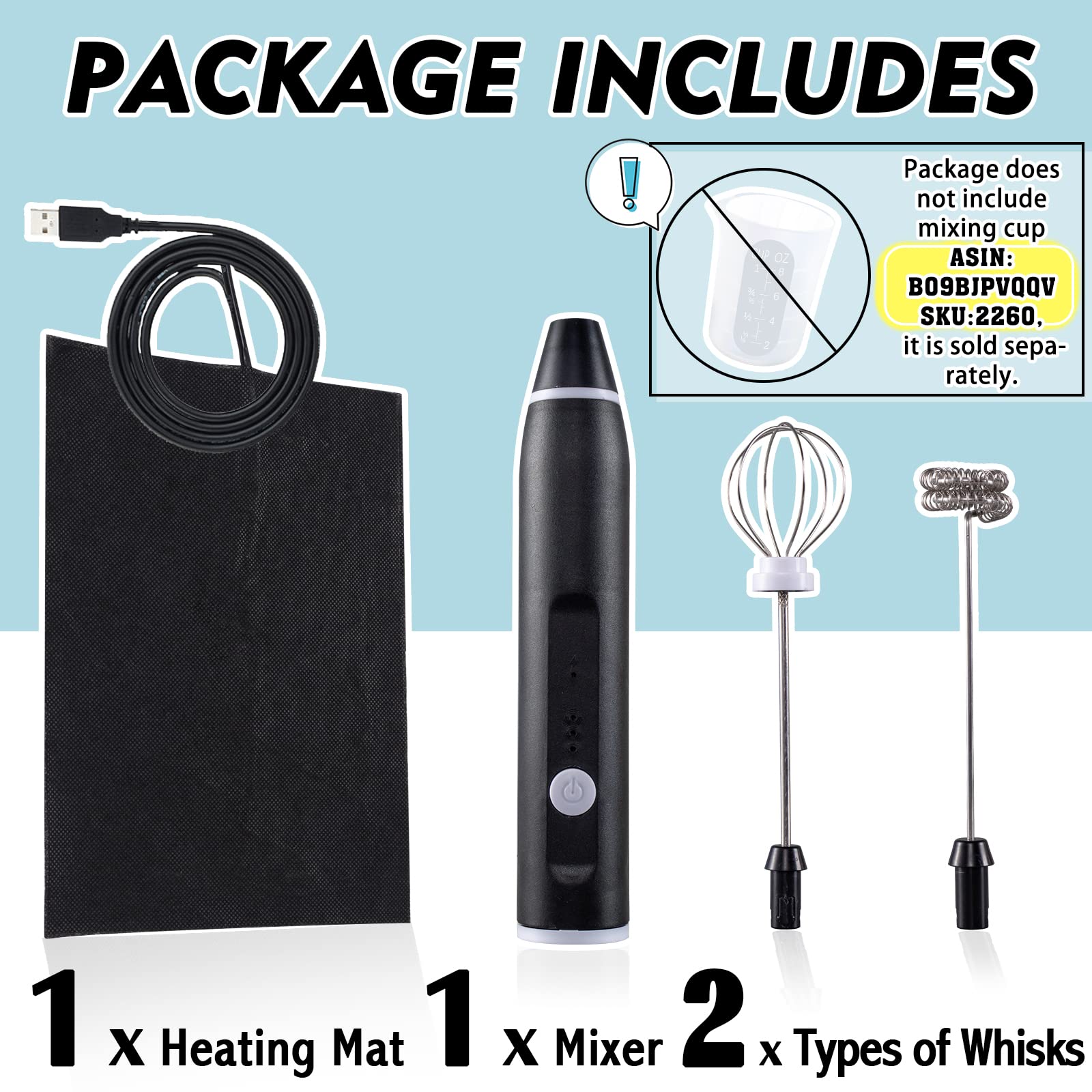 Epoxy Resin Casting Tool Set - Electric Mixer & Heater with Bubble Buster for DIY Jewelry, Art Crafts, and Resin Molds - Perfect for Home Decor, Gift Making, and Creative Projects