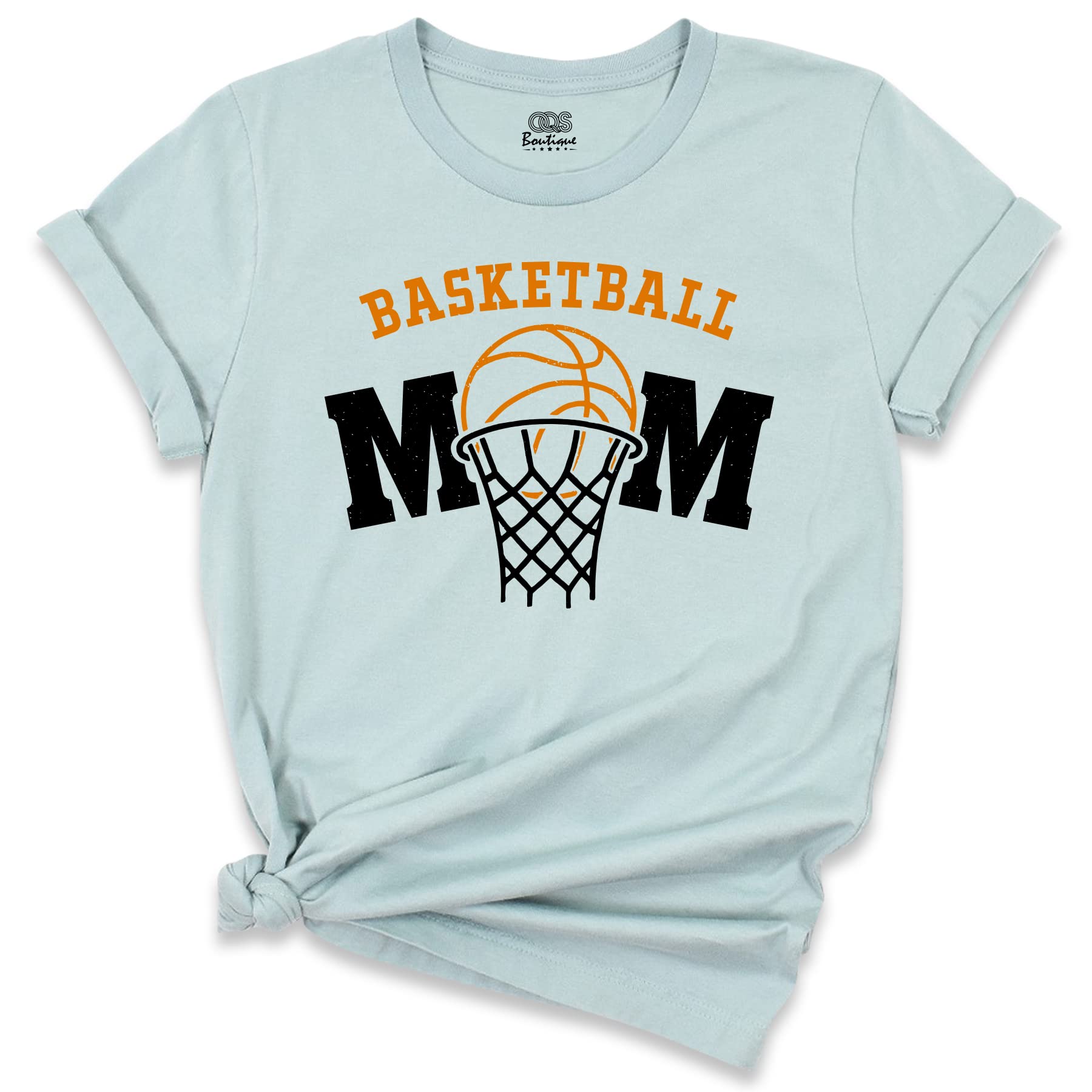 Basketball Mom T-Shirt for Women - Senior Basketball Mom Shirt, Sports Mom Graphic Tee, Basketball Lover Gift - Perfect for Games, Team Events & Supporting Your Player