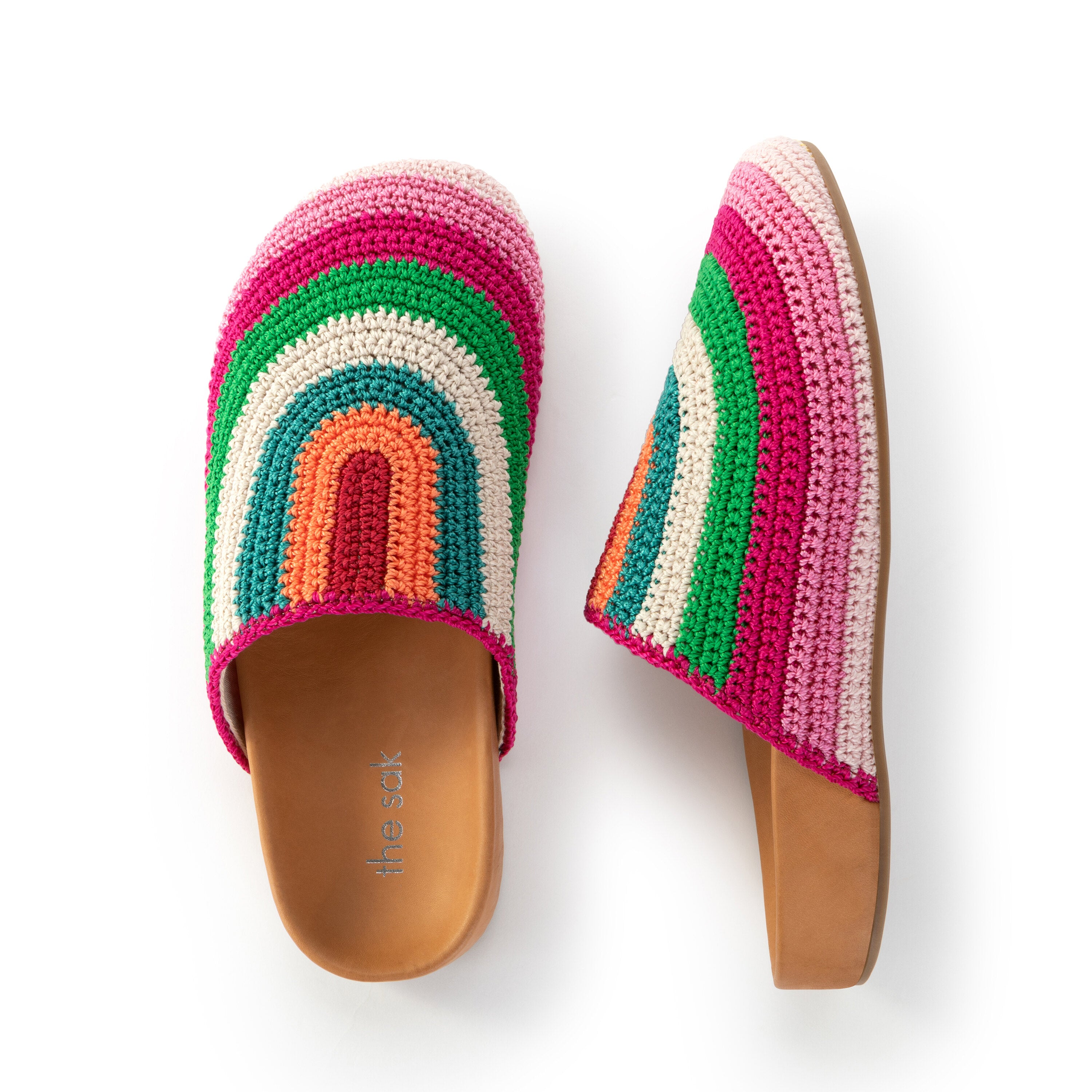 Bolinas Crochet Clogs for Women - Comfortable Handmade Summer Slide Sandals with Arch Support - Perfect for Beach, Pool, and Casual Outings