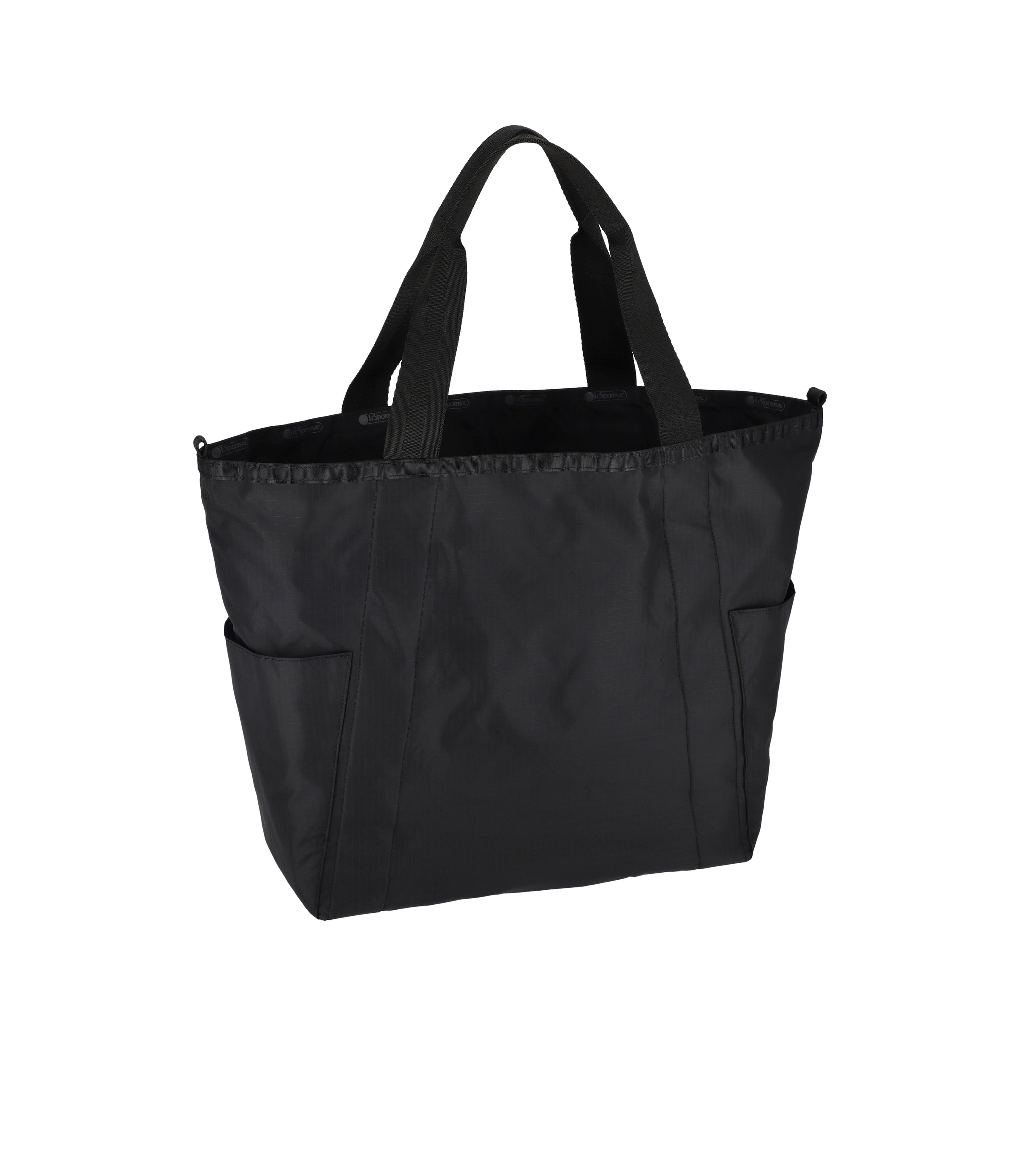 Large Reversible Pocket Tote Bag - Stylish Two-Sided Handbag with Spacious Pockets for Women | Perfect for Work, Shopping & Travel