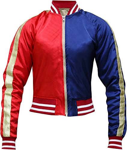 Red - Blue Queen Satin