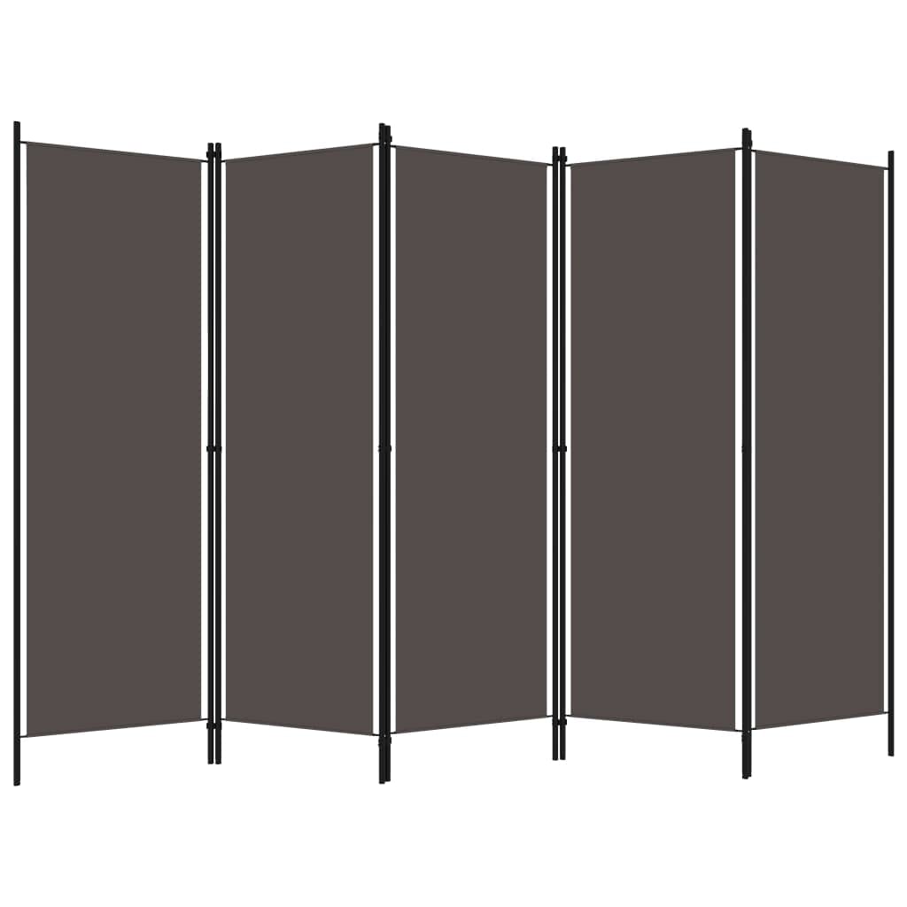 CHARMMA 5-Panel Room Divider Screen - 98.4