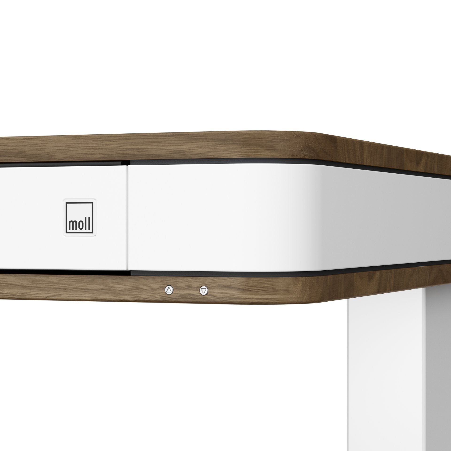 moll T7 Exclusive XL Electric Standing Desk - Adjustable Height Office Desk for Home & Work - Ergonomic Workspace Solution for Productivity & Comfort