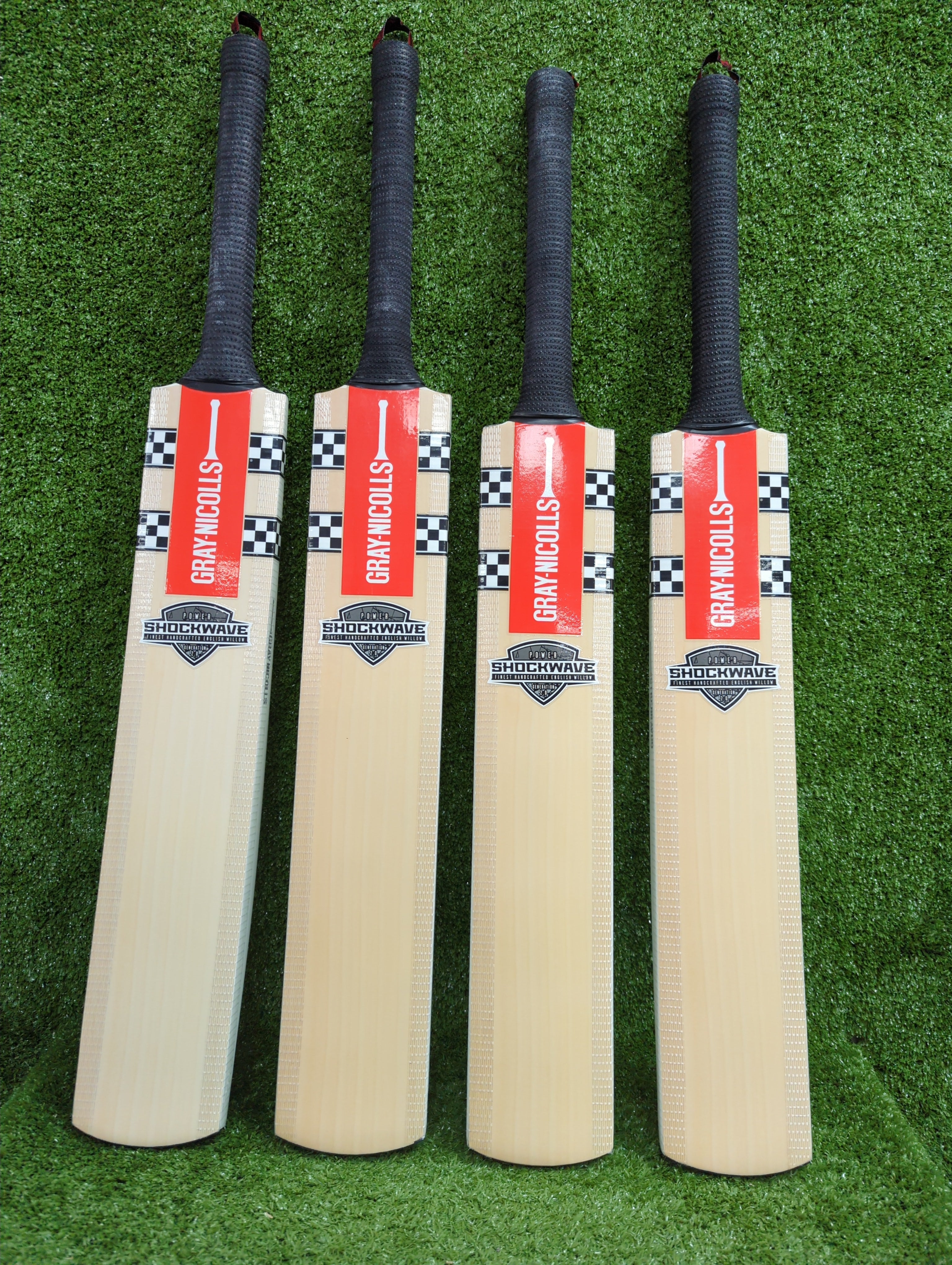 Gray Nicolls Shockwave 2.0 Power Junior Cricket Bat - English Willow Youth Bat for Training & Matches | Perfect for Young Cricket Players
