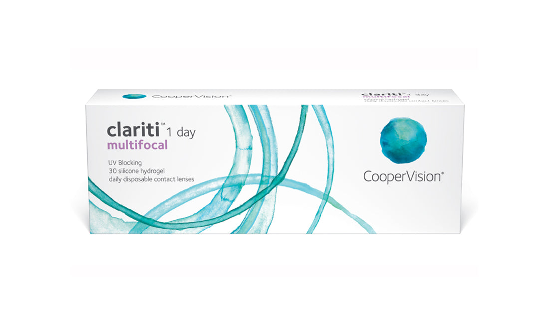 Clariti 1 Day Multifocal Contact Lenses (30 Pack) - Premium Daily Disposable for Presbyopia & Clear Vision All Day | Perfect for Work, Reading & Active Lifestyles