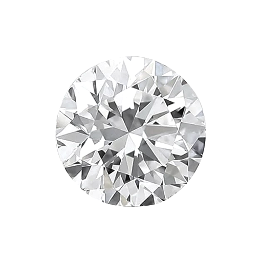 0.34 Carat GIA Certified Round Diamond - F Color VS1 Clarity - Ethically Sourced Engagement Ring Stone - Perfect for Wedding Bands & Anniversary Jewelry
