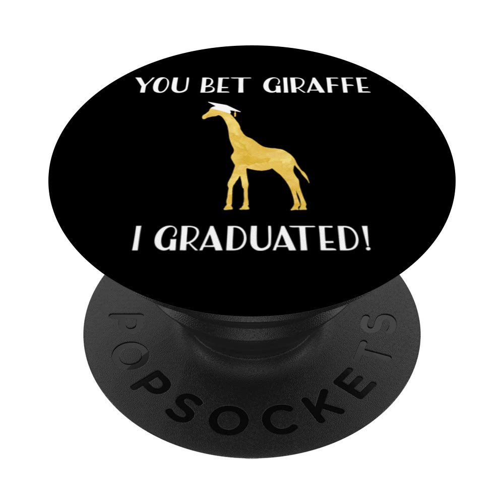 Funny Graduation Gift - 'You Bet Giraffe I Graduated' Pun T-Shirt | Unique Graduation Present for College & High School Grads | Perfect for Graduation Parties & Celebrations
