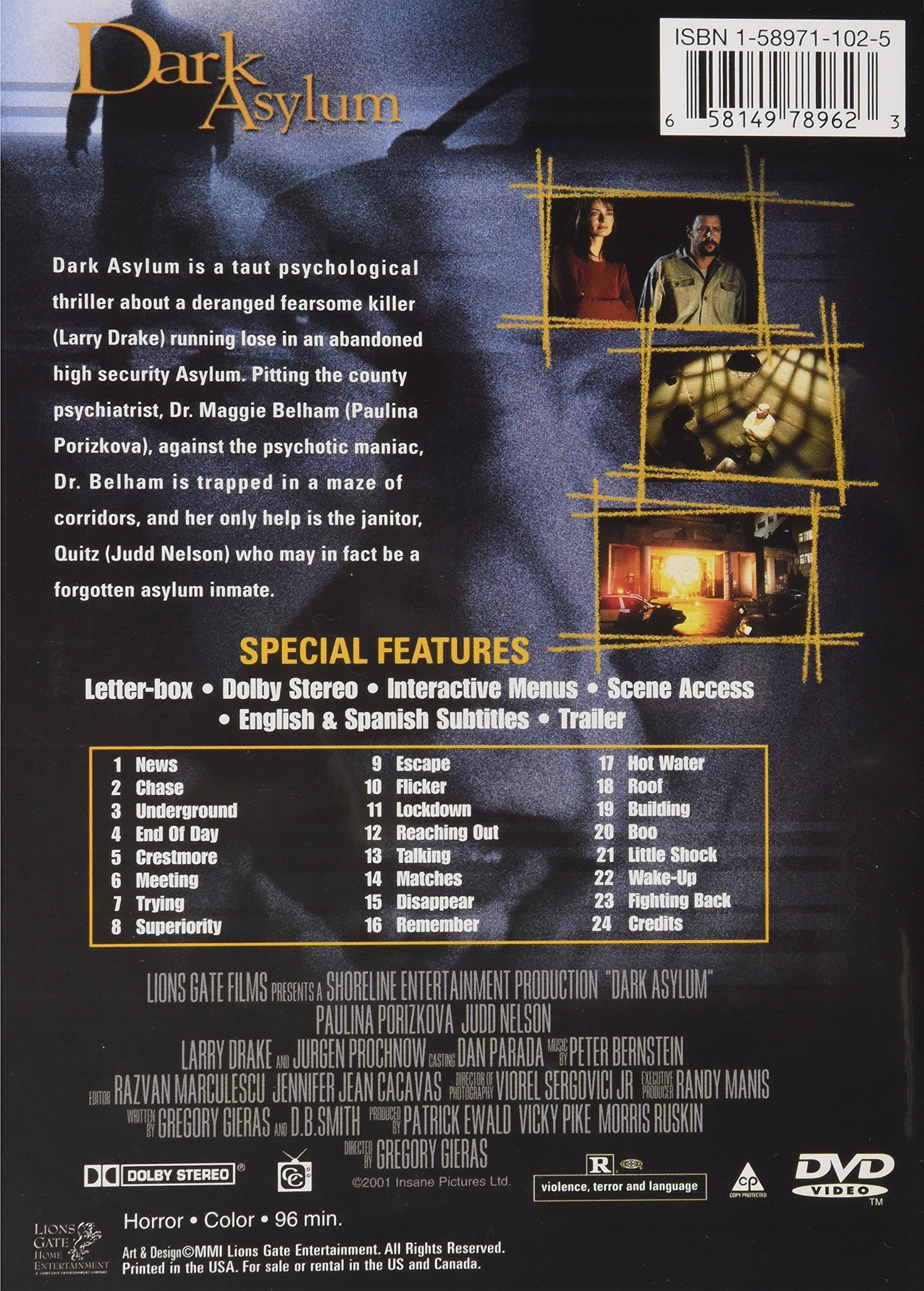 Dark Asylum Horror Decor for Halloween & Haunted House