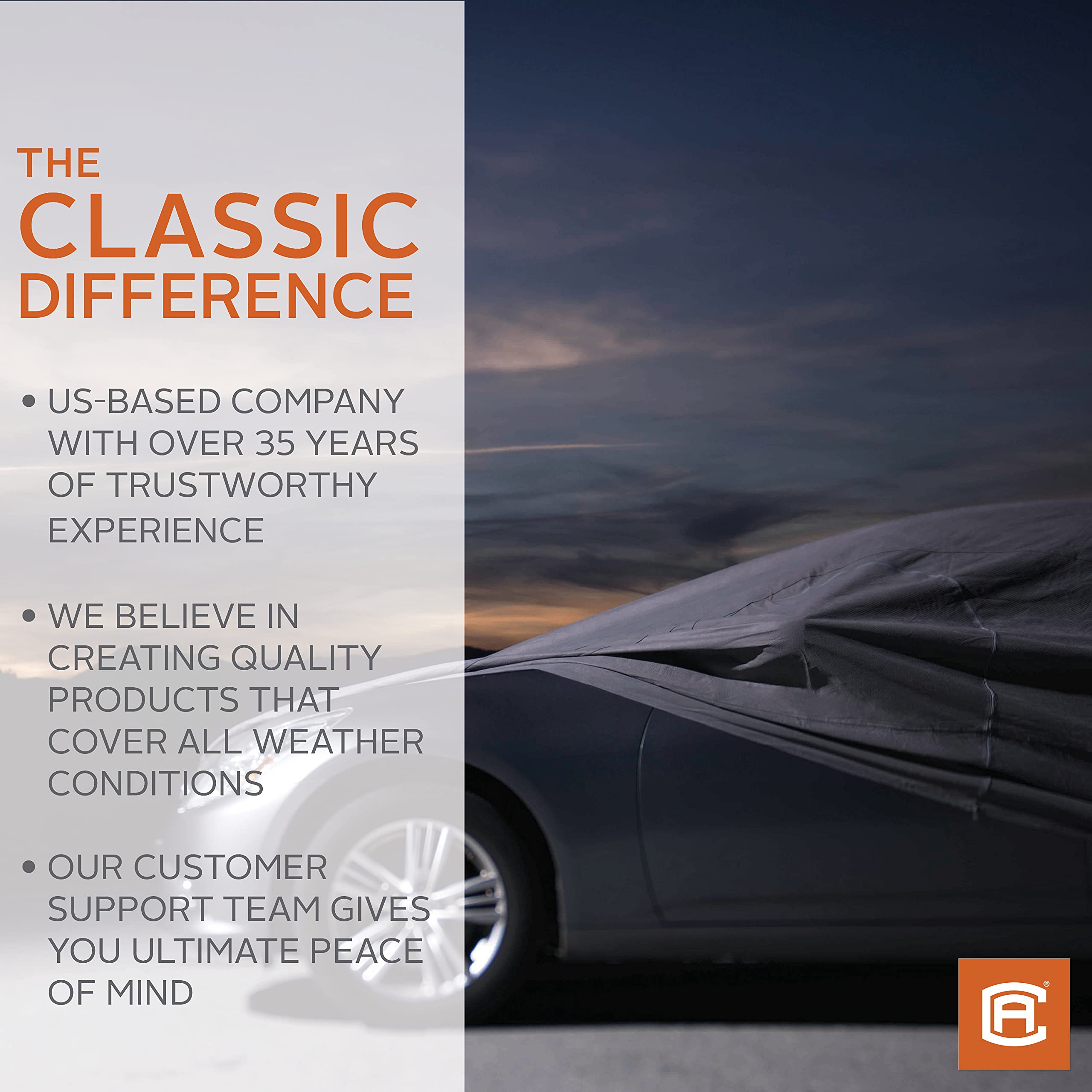 Classic Accessories Over Drive PolyPRO 3 Full-Size SUV/Pickup Truck Cover, 231