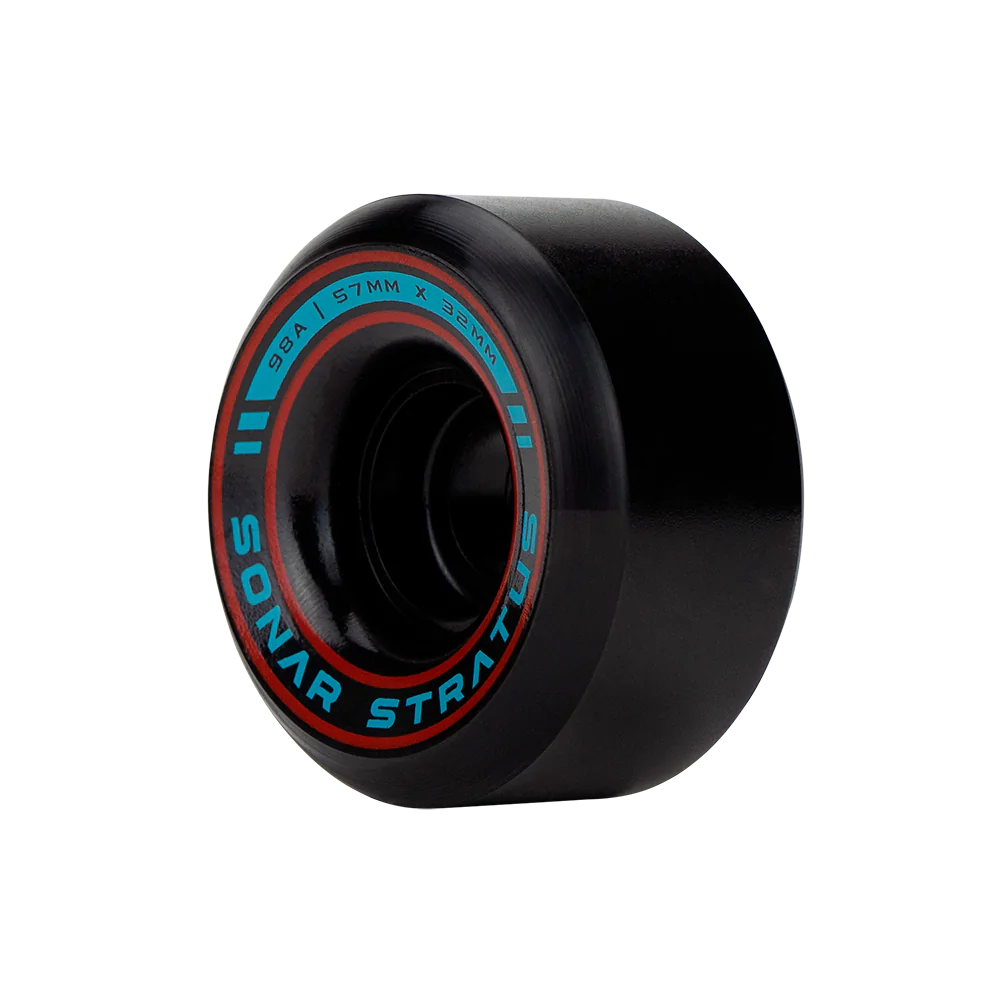 Radar Sonar Stratus 57mm Wheels 4 Pack - High Performance Roller Skating Wheels for Indoor & Outdoor Use
