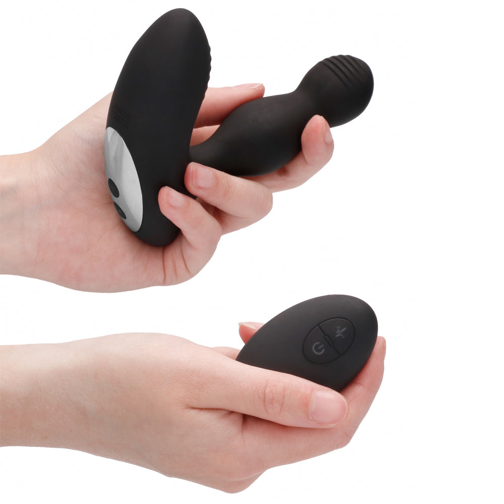 ElectroShock Remote Control Vibrating E-Stim Prostate Massager for Men - Powerful Muscle Stimulator & Pleasure Device for Sensual Play and Therapy