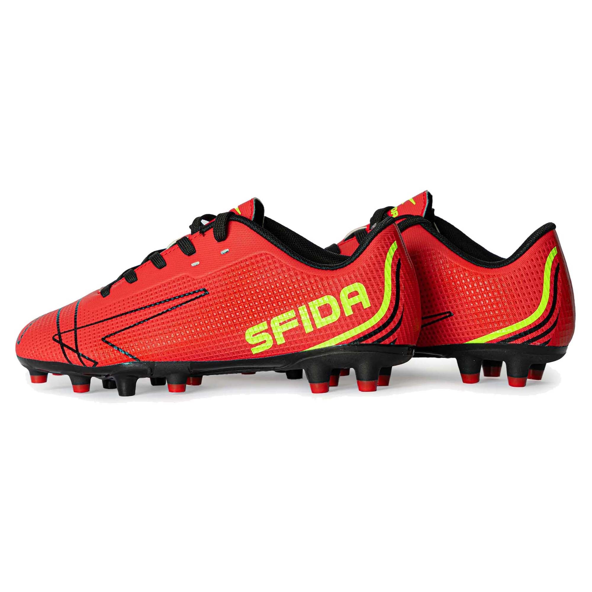 Conquer Junior's Football Cleats - Lightweight Soccer Shoes for Kids with Enhanced Traction - Perfect for Youth Matches, Training, and Outdoor Play
