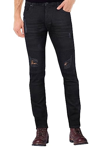 Moto Ripped Repair - Jet Black