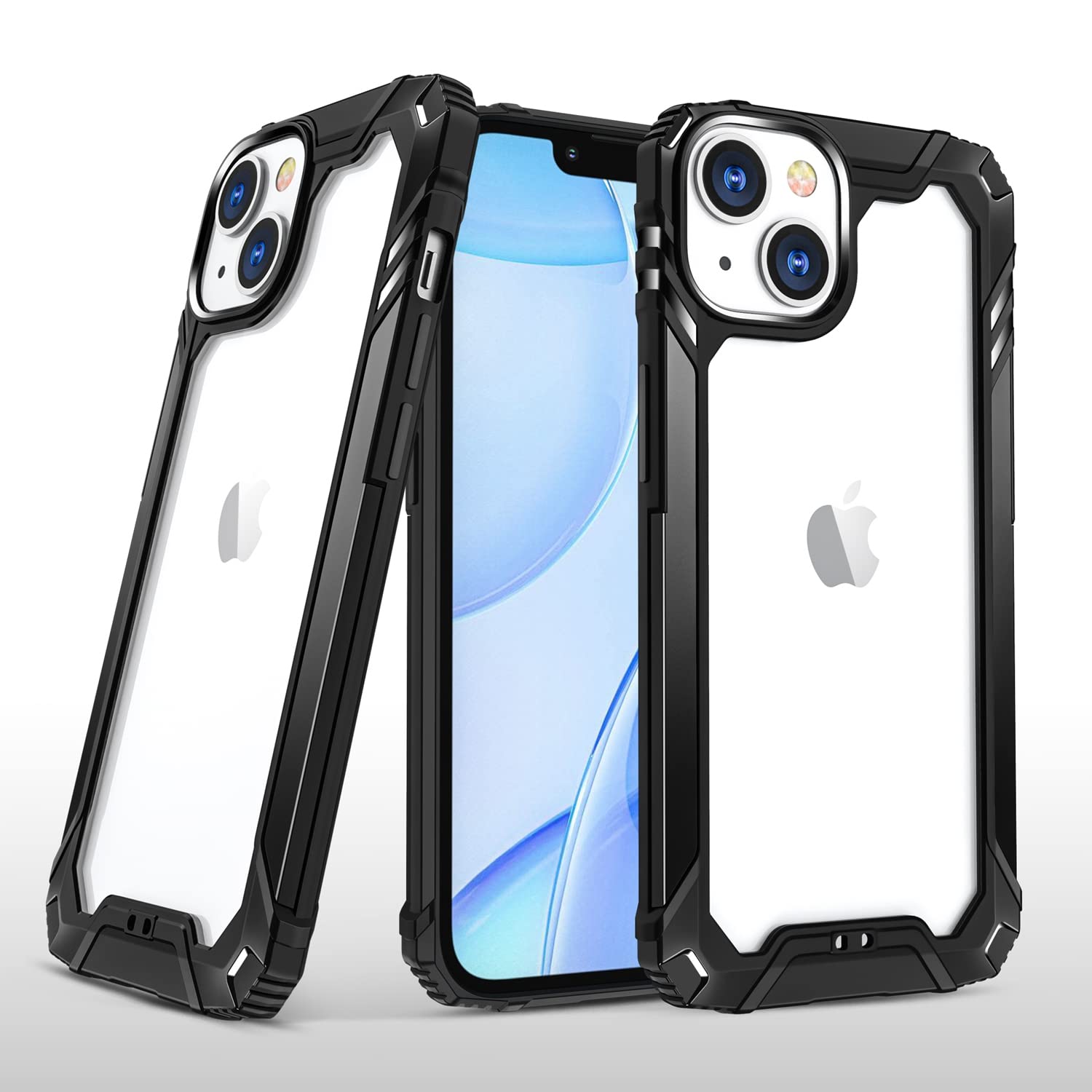 Durable Metal Frame Hybrid Case for Apple iPhone 11 (6.1