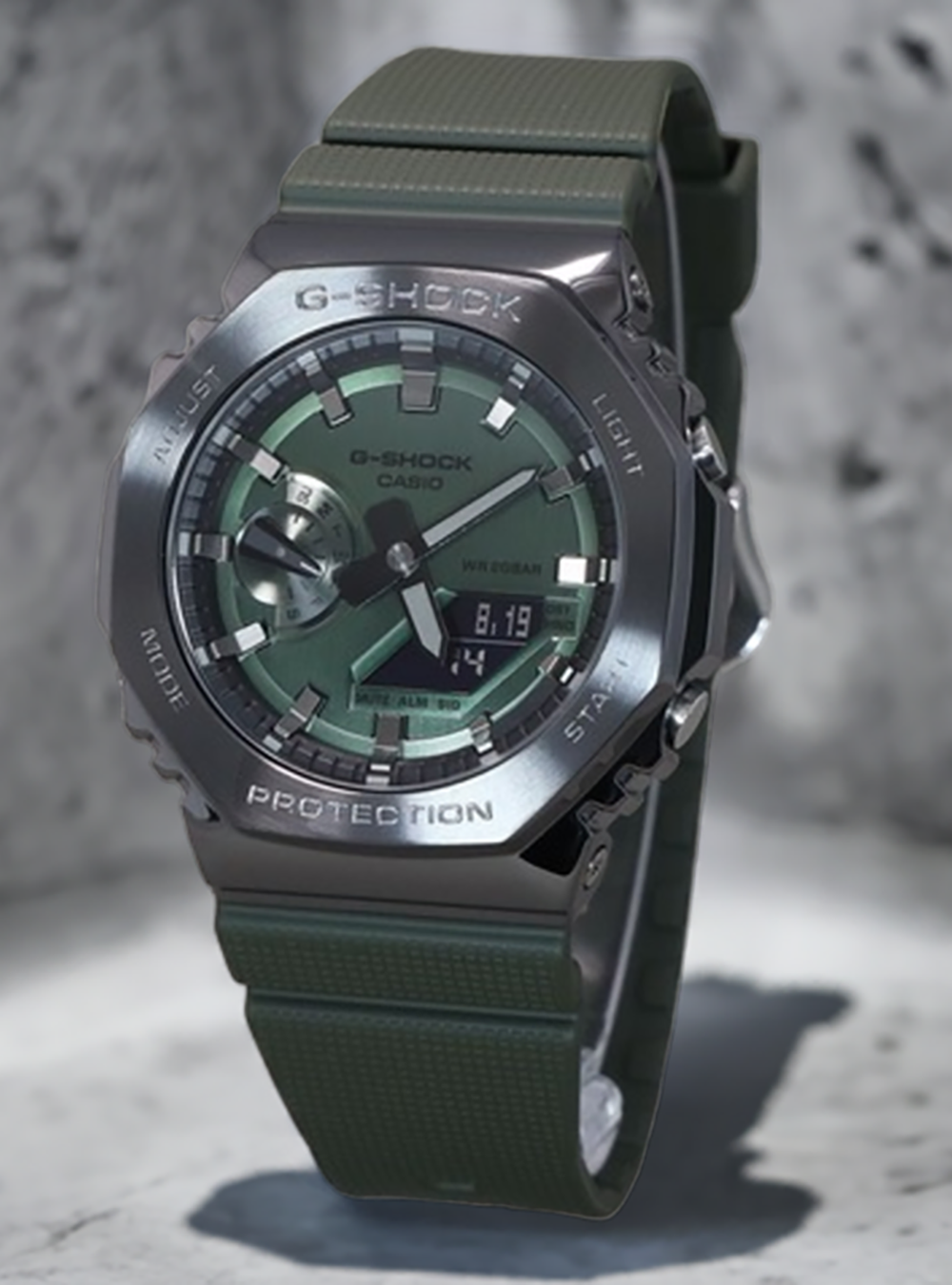 CASIO G-Shock GM-2100B-3AJF JDM Analog-Digital Watch for Men - Stylish & Durable Sports Watch for Outdoor, Work & Everyday Use