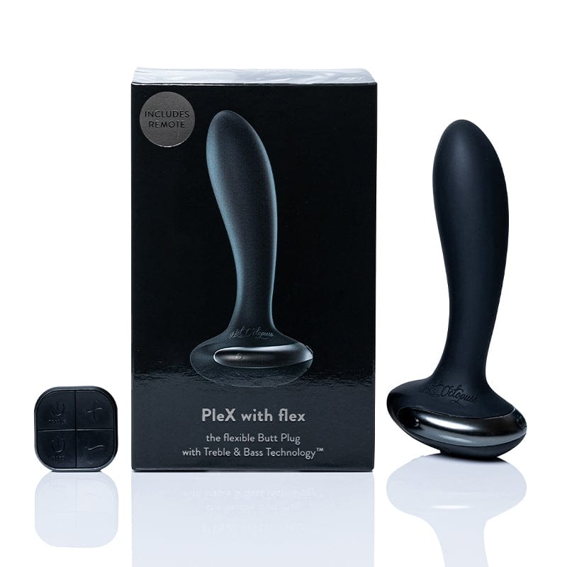 PleX With Flex Prostate Massager for Men - Dual Motor Vibrating Massager with Remote Control - Powerful Stimulation for Enhanced Pleasure - Perfect for Personal Relaxation and Couples Play