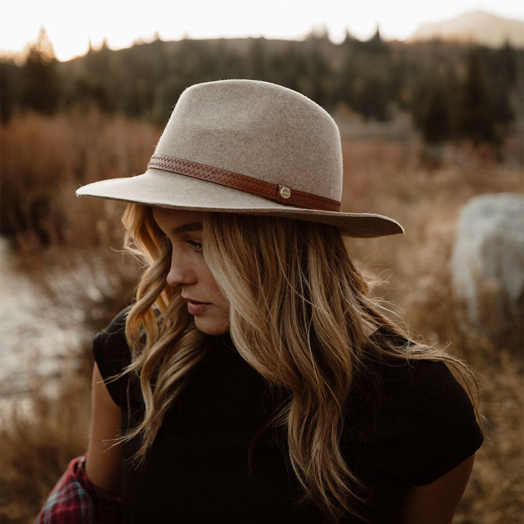Stylish Kallie Hat for Women - Trendy Wide Brim Sun Hat with UPF 50+ Protection - Perfect for Beach, Travel, and Outdoor Activities
