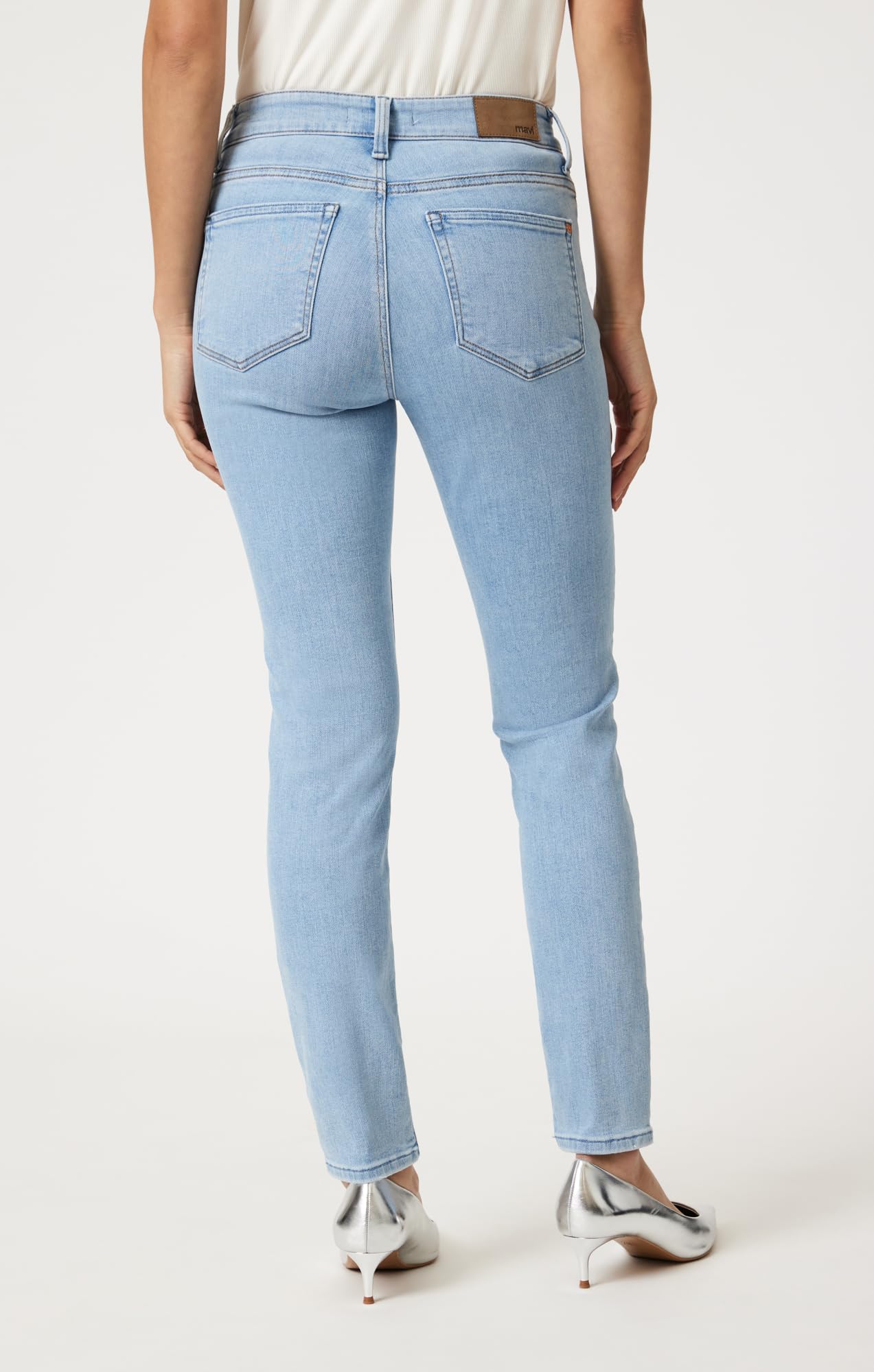 Mavi Women's Tess High Rise Super Skinny Leg Jeans - Stretch Denim Pants for Casual Wear & Night Out | Slim Fit Ankle Jeans for Women