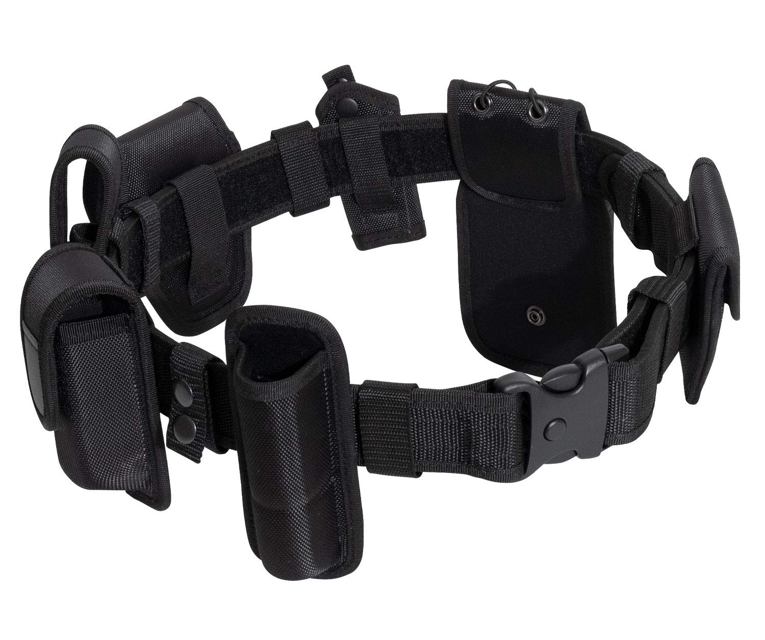 Rothco Deluxe Modular Duty Belt Rig - Tactical Military Belt for Police, Security & Outdoor Use - Adjustable MOLLE-Compatible Duty Gear for Work & Survival Scenarios