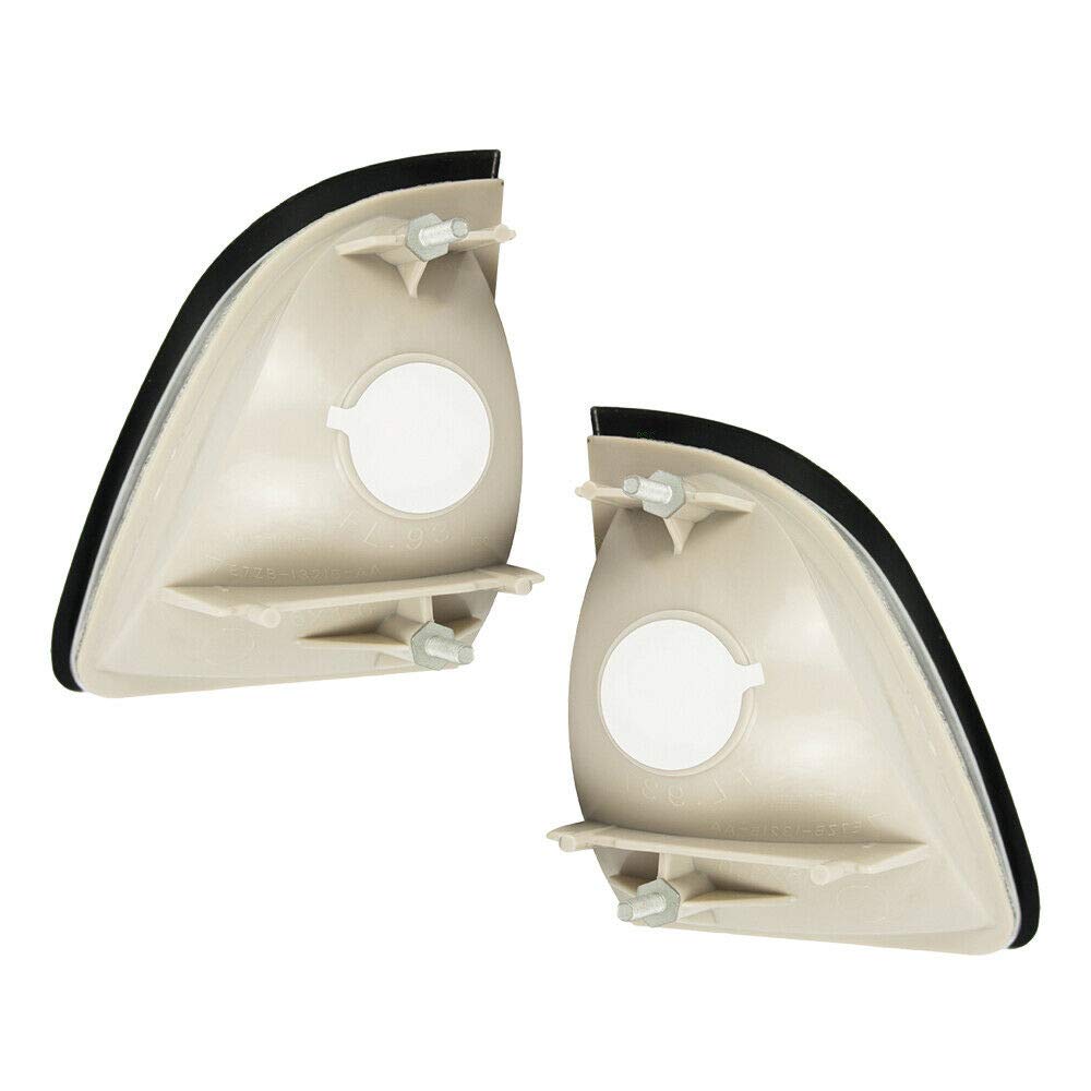 6-Piece Compatible Headlight & Parking Lamp Kit with Front Signal Lens - Perfect for Car Restoration, Replacement & Nighttime Driving Safety