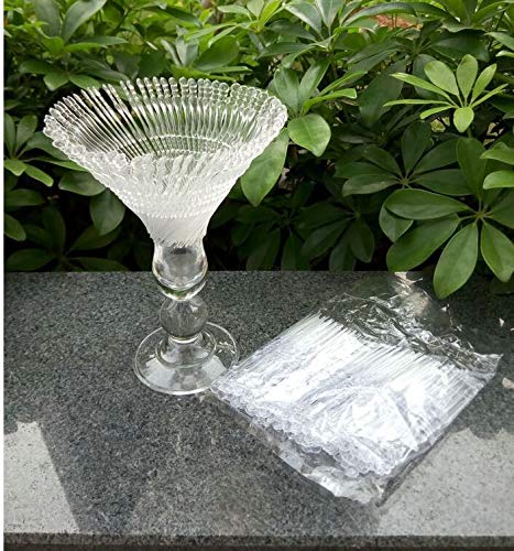 Disposable Plastic Fruit Forks - 400PCS Mini Appetizer Forks Set for Cocktails, Desserts, Parties & Picnics | Bistro-Style Tasting Forks for Cakes, Fruits & Finger Foods