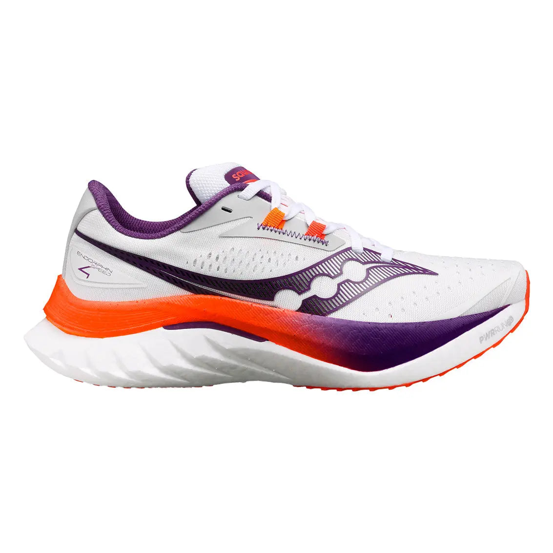 Women's Saucony Endorphin Speed 4 Running Shoes - Lightweight Cushioned Road Racing Sneakers for Marathon Training & Long Distance Running