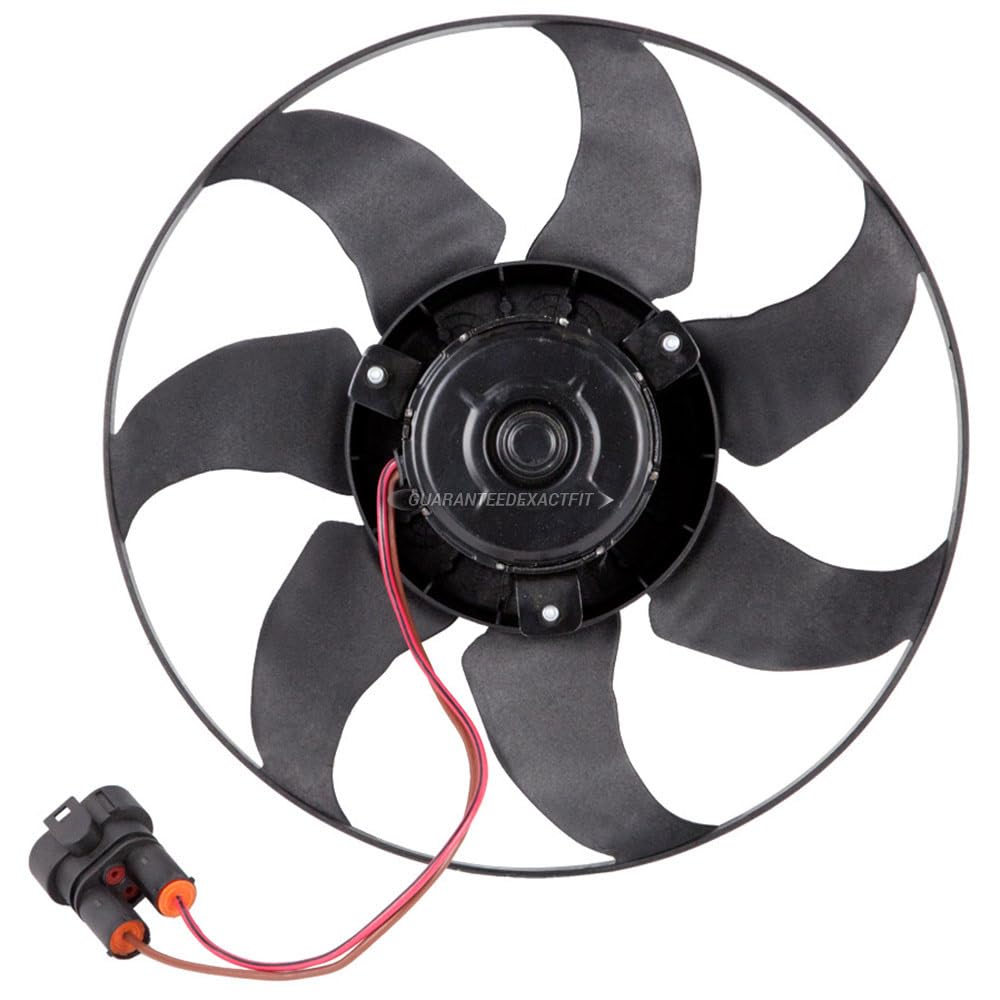 VW EuroVan Cooling Fan Assembly - Condenser & Radiator Fan Replacement 19-20642AN | BuyAutoParts | Perfect for Overheating Prevention & AC Performance