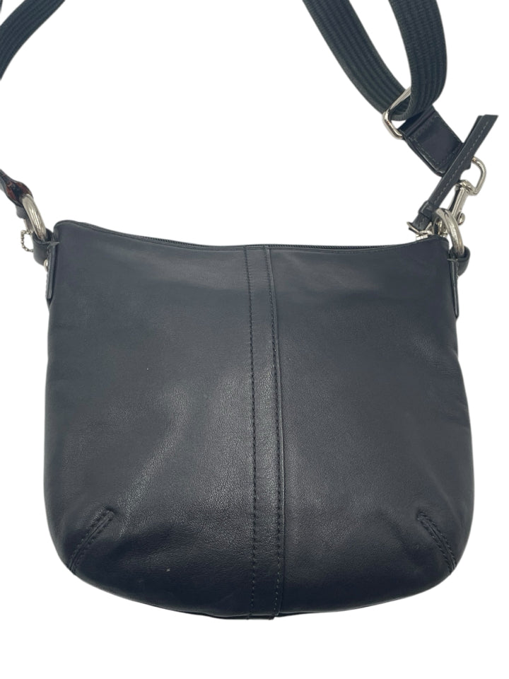 Y2K Coach Soho Flap Bag Vintage Leather Shoulder Purse for Women | Trendy Crossbody Handbag for Casual Outfits & Night Out