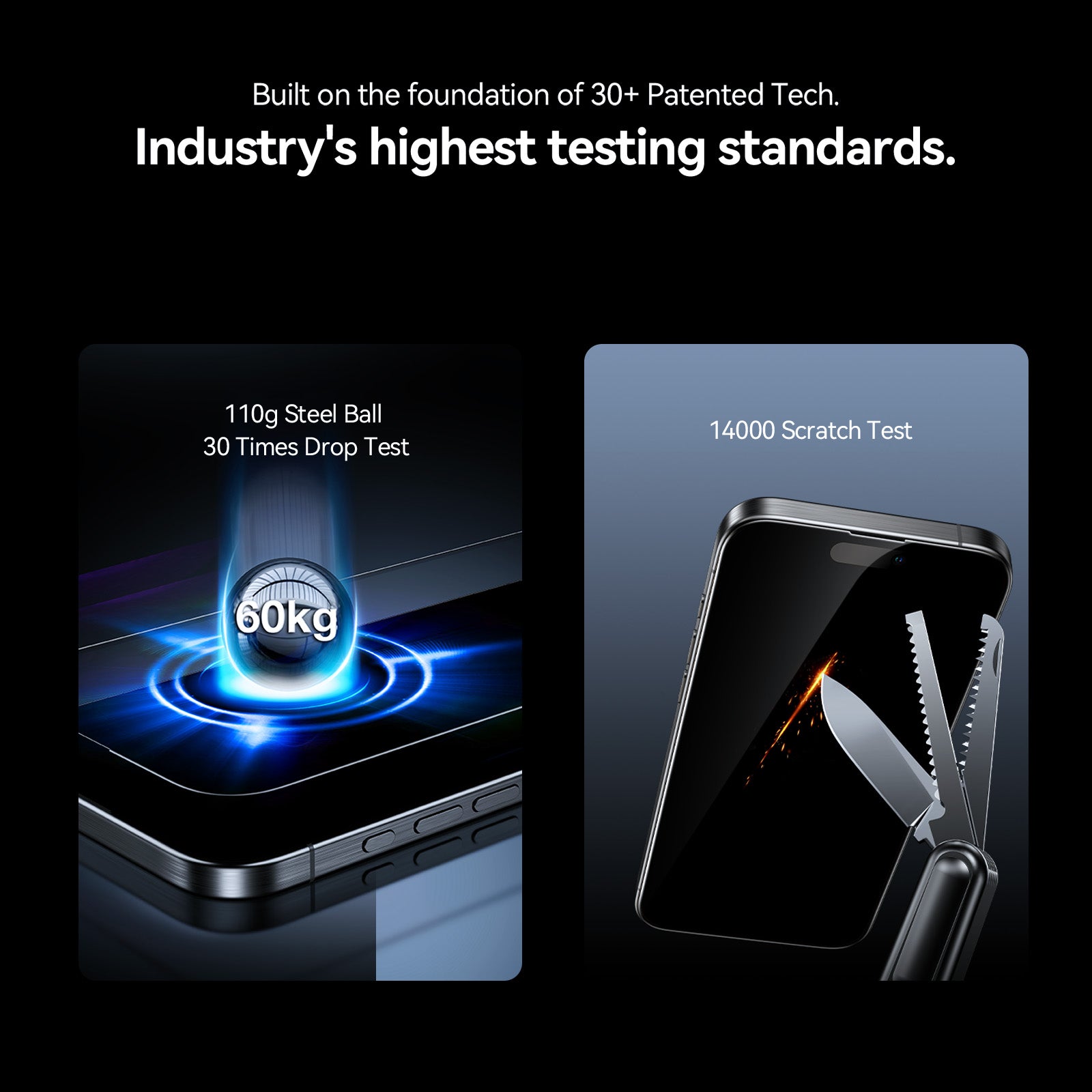 GlassGo Privacy Screen Protector for iPhone 16 Series - Anti-Spy Tempered Glass with HD Clarity & Easy Installation - Perfect for Office, Banking & Public Use
