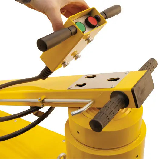 ESCO MAMMUT 100 Ton Single Stage Air/Hydraulic Jack - Heavy Duty Automotive & Industrial Lifting Equipment for Trucks, Tractors, and Construction Machinery